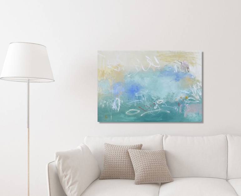 Original Abstract Painting by Misako Chida