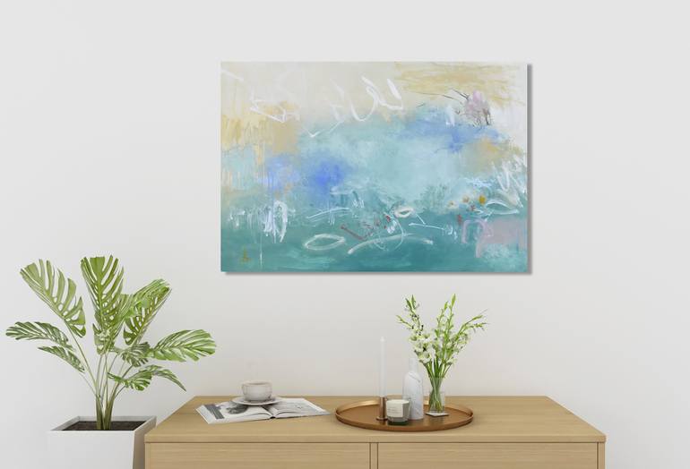 Original Abstract Painting by Misako Chida