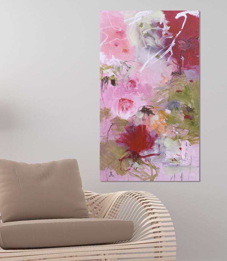 Original Abstract Painting by Misako Chida