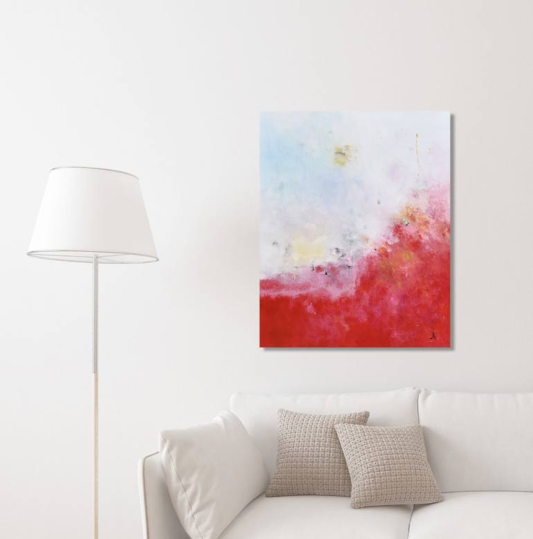 Original Abstract Painting by Misako Chida