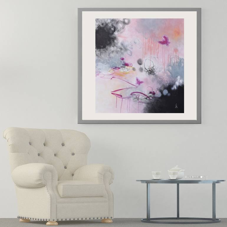 Original Abstract Painting by Misako Chida