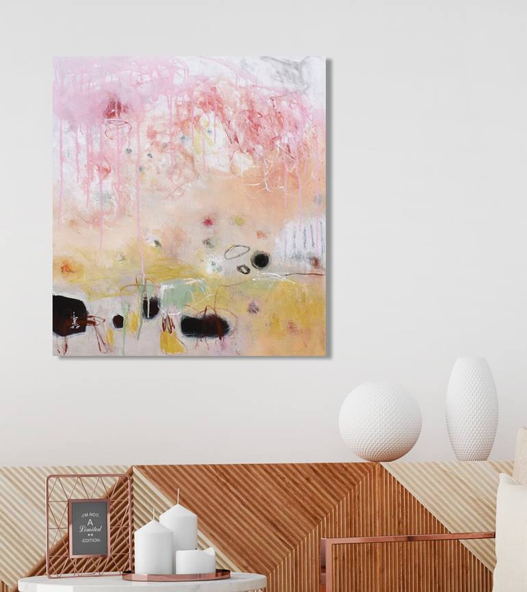 Original Abstract Painting by Misako Chida