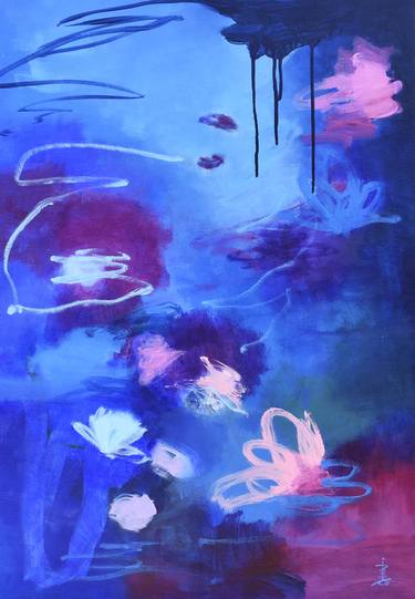 Original Abstract Paintings by Misako Chida