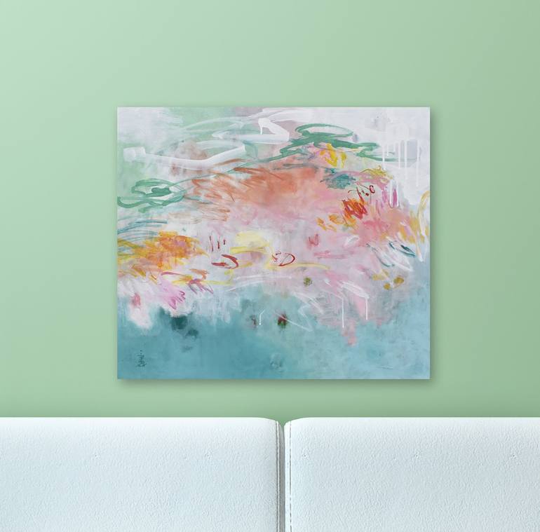 Original Abstract Painting by Misako Chida