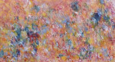 Original Abstract Expressionism Abstract Paintings by Misako Chida