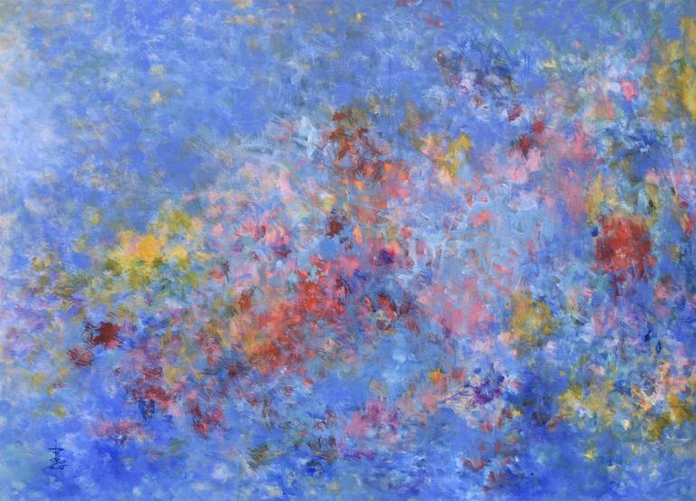 Soft Bliss Painting by Misako Chida | Saatchi Art