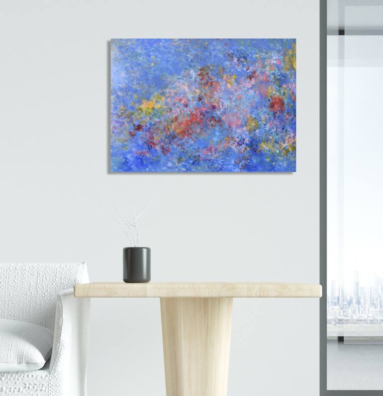 Original Abstract Painting by Misako Chida