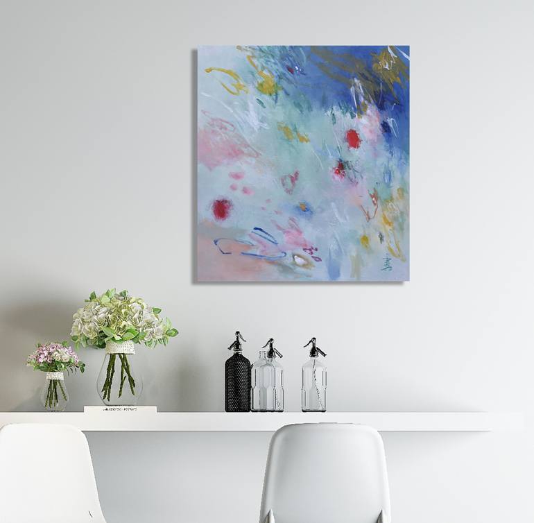 Original Abstract Painting by Misako Chida