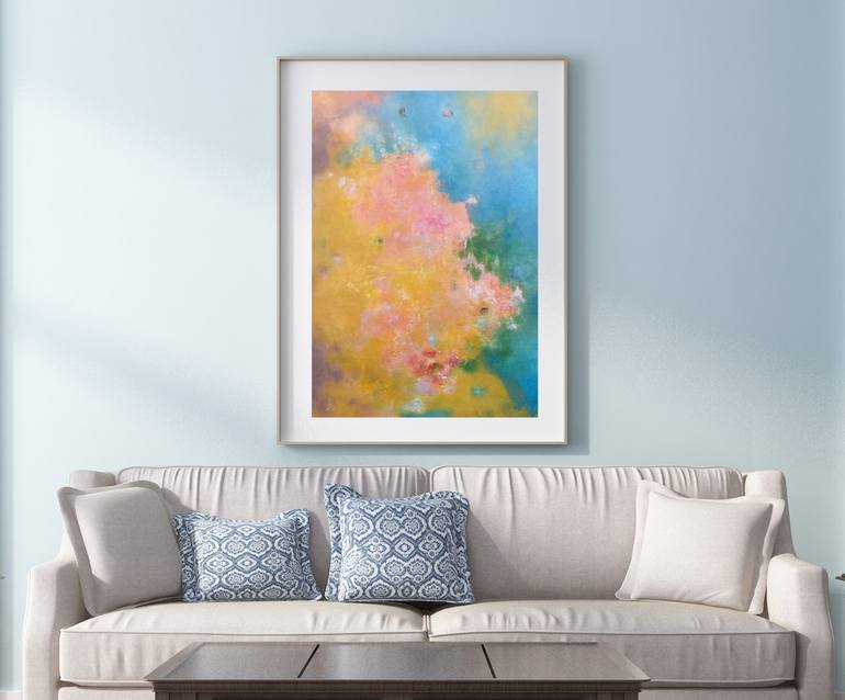 Original Abstract Painting by Misako Chida