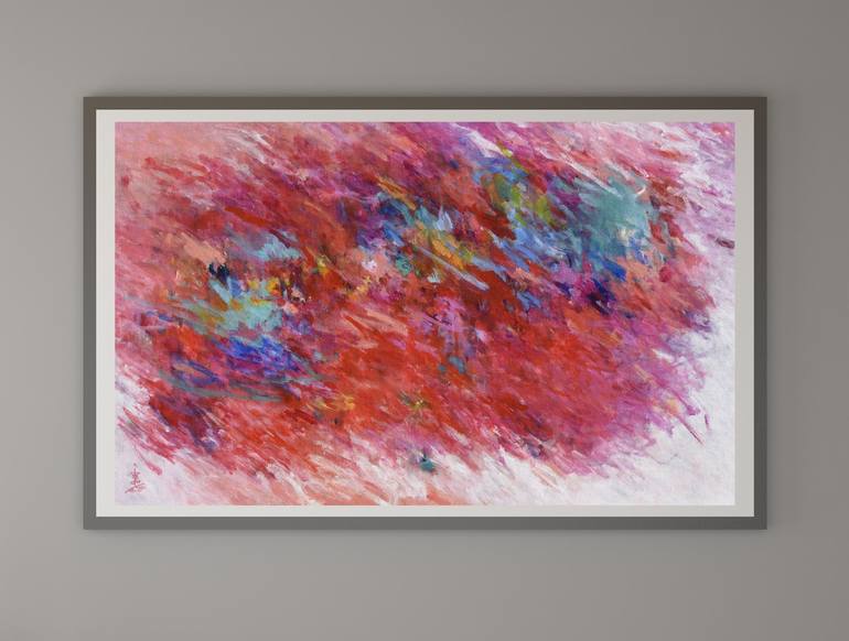 Original Abstract Painting by Misako Chida