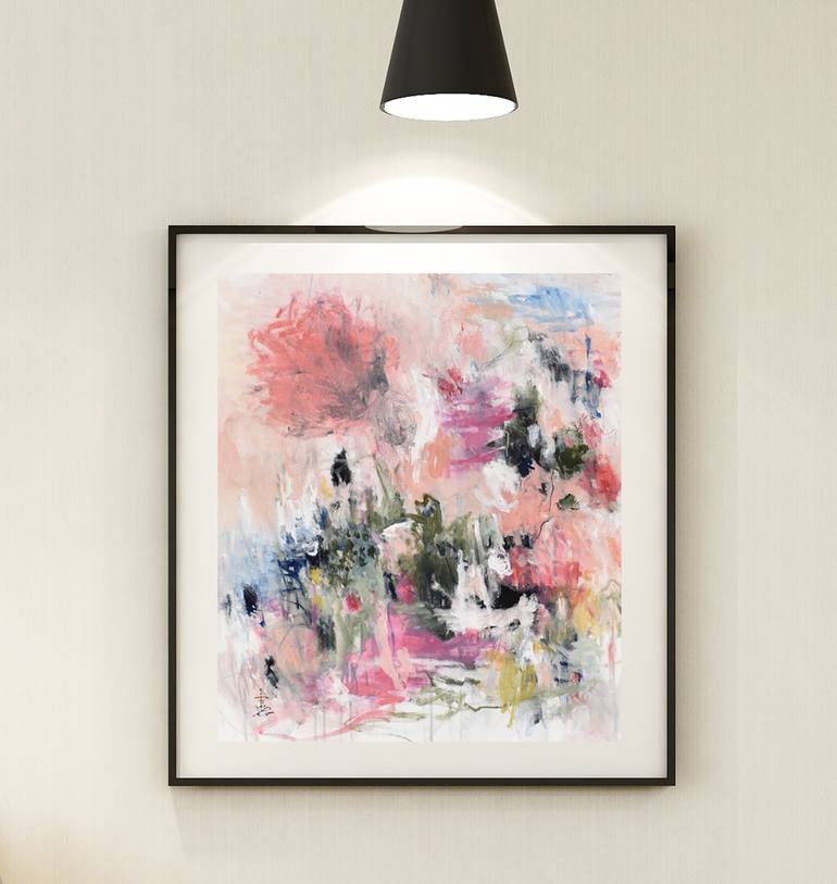 Original Abstract Painting by Misako Chida