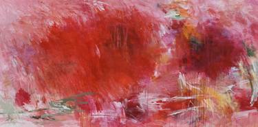 Original Abstract Expressionism Abstract Paintings by Misako Chida