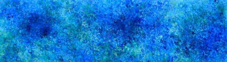 Aqua Kaleidoscope II Painting by Misako Chida | Saatchi Art Germany