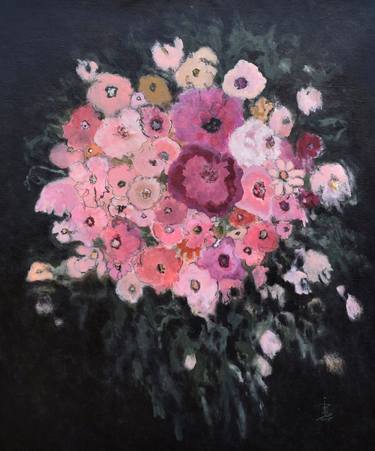 Original Abstract Expressionism Abstract Paintings by Misako Chida