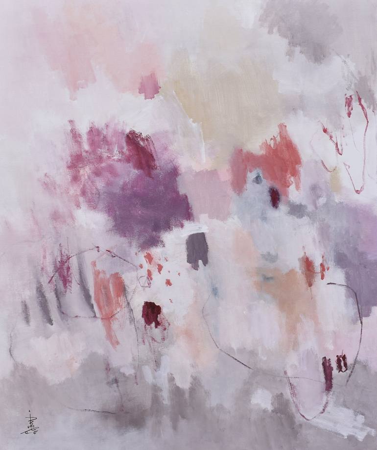 Print of Abstract Expressionism Abstract Paintings by Misako Chida