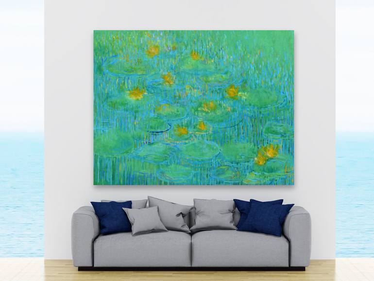 Original Abstract Expressionism Abstract Painting by Misako Chida