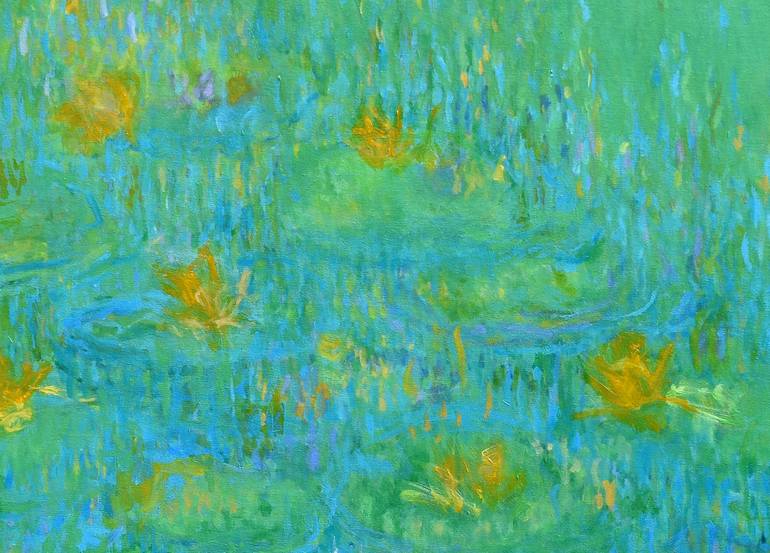 Original Abstract Expressionism Abstract Painting by Misako Chida