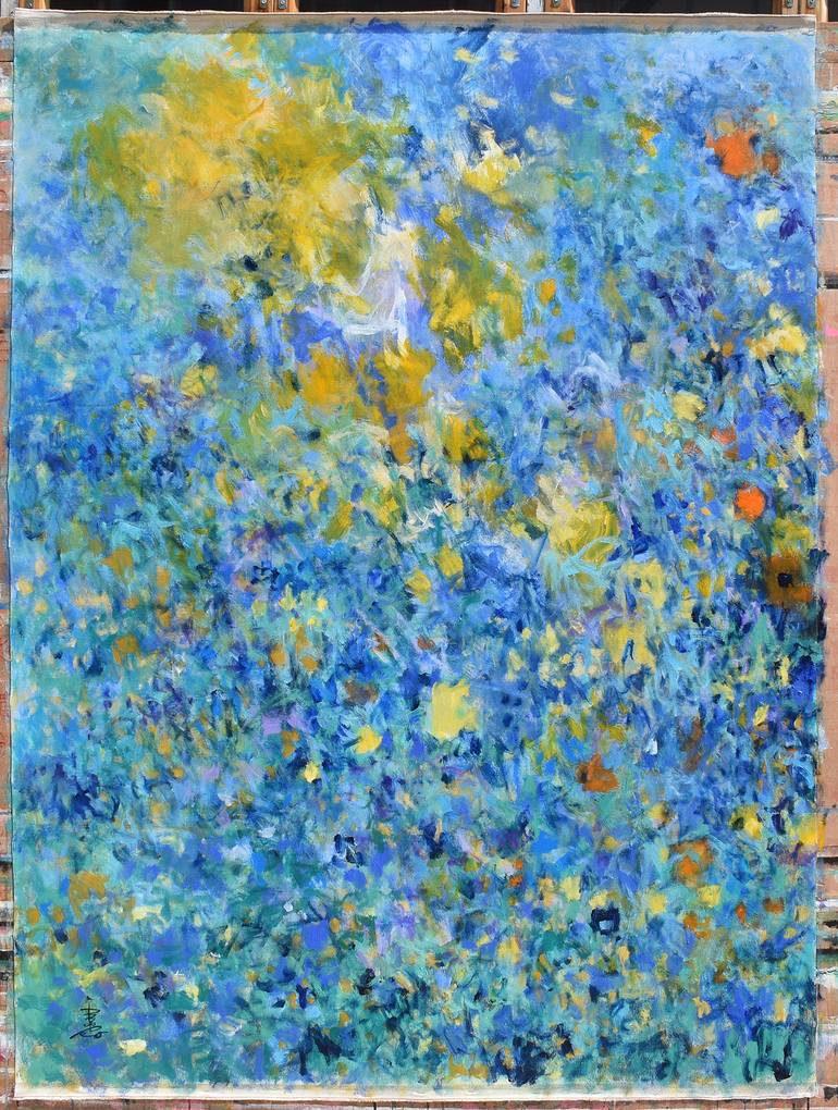 Original Abstract Painting by Misako Chida