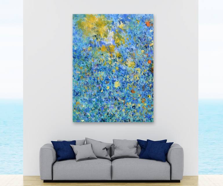 Original Abstract Painting by Misako Chida