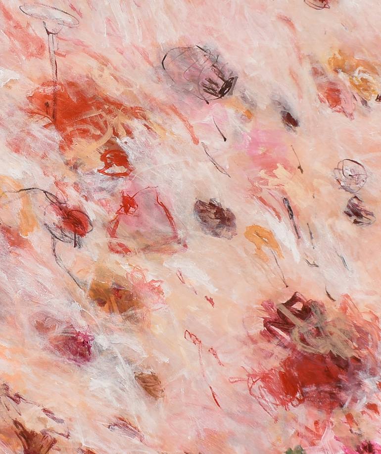 Original Abstract Expressionism Abstract Painting by Misako Chida