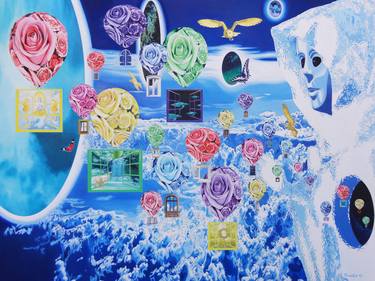 Print of Conceptual Fantasy Paintings by Misako Chida