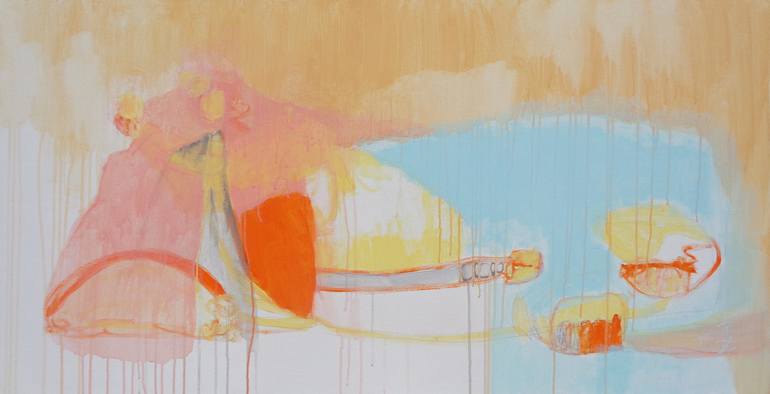 Print of Abstract Expressionism Abstract Painting by Misako Chida