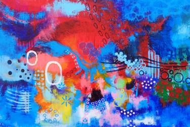 Print of Abstract Paintings by Misako Chida