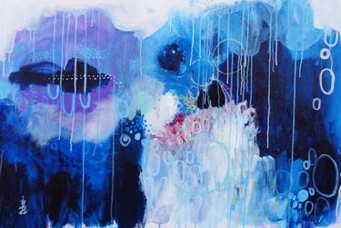 Original Abstract Paintings by Misako Chida