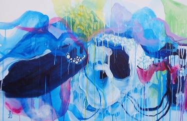 Original Abstract Paintings by Misako Chida