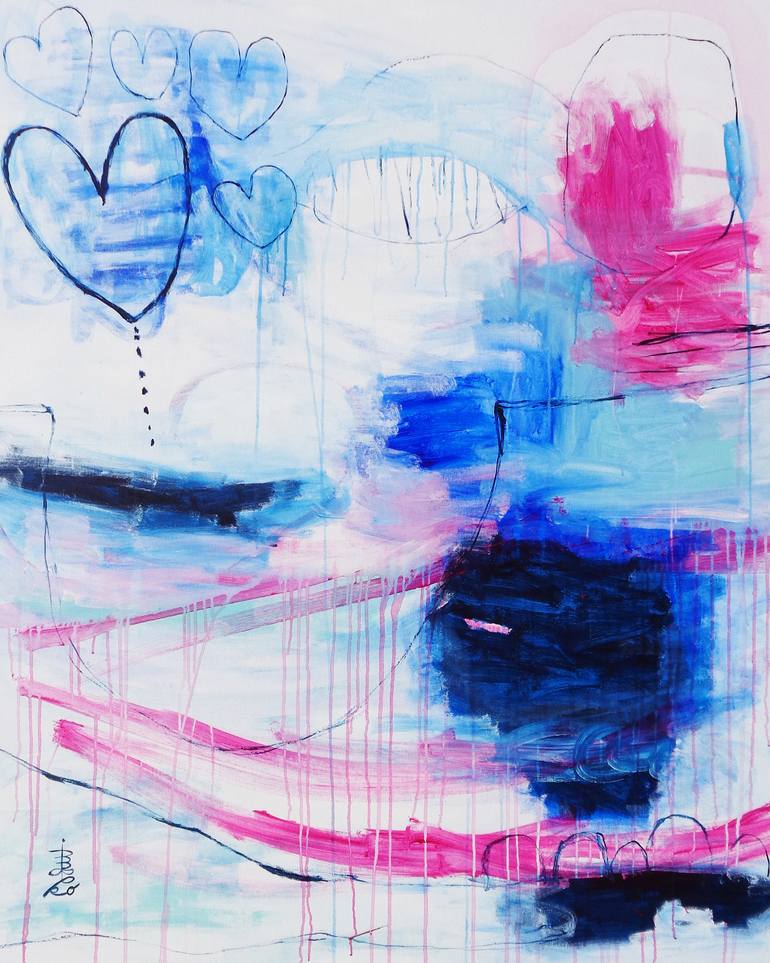 Print of Abstract Expressionism Abstract Paintings by Misako Chida