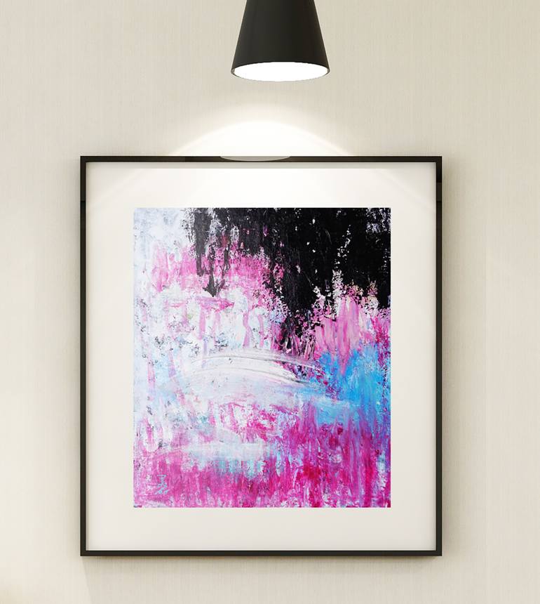 Original Abstract Painting by Misako Chida