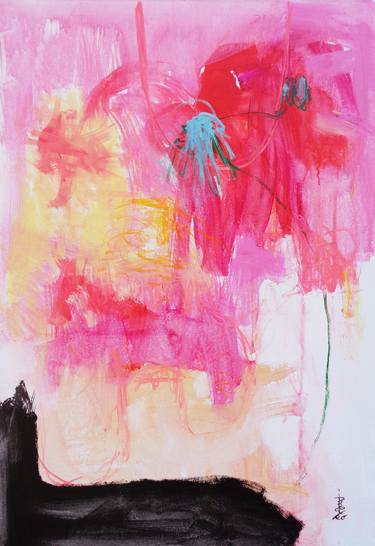 Print of Abstract Expressionism Abstract Paintings by Misako Chida