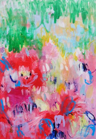 Original Abstract Paintings by Misako Chida