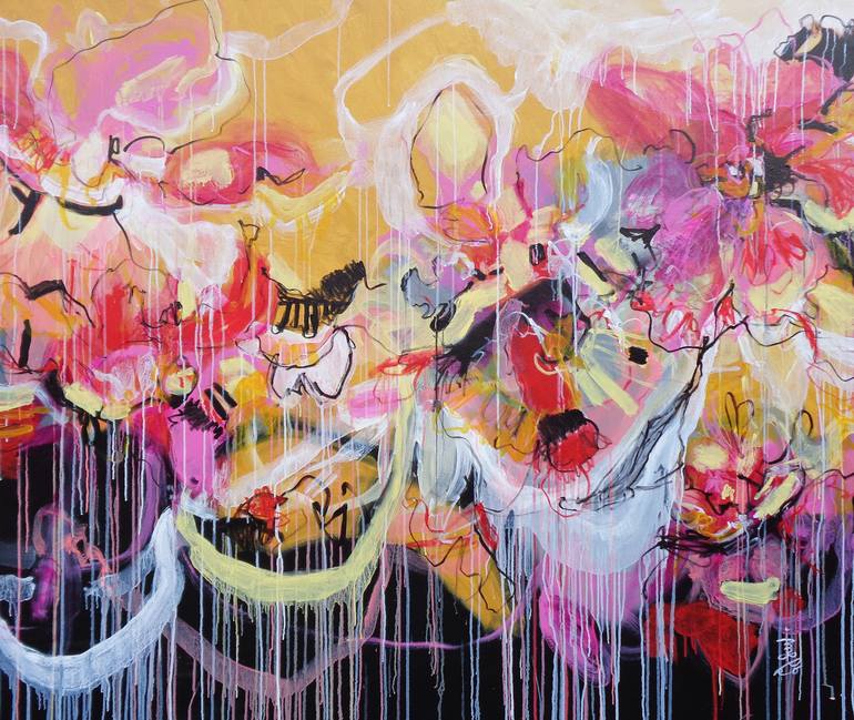 Floral Prelude No. 2 Painting by Misako Chida | Saatchi Art