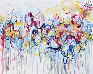 Print of Abstract Expressionism Abstract Paintings by Misako Chida