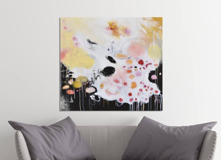 Original Abstract Painting by Misako Chida