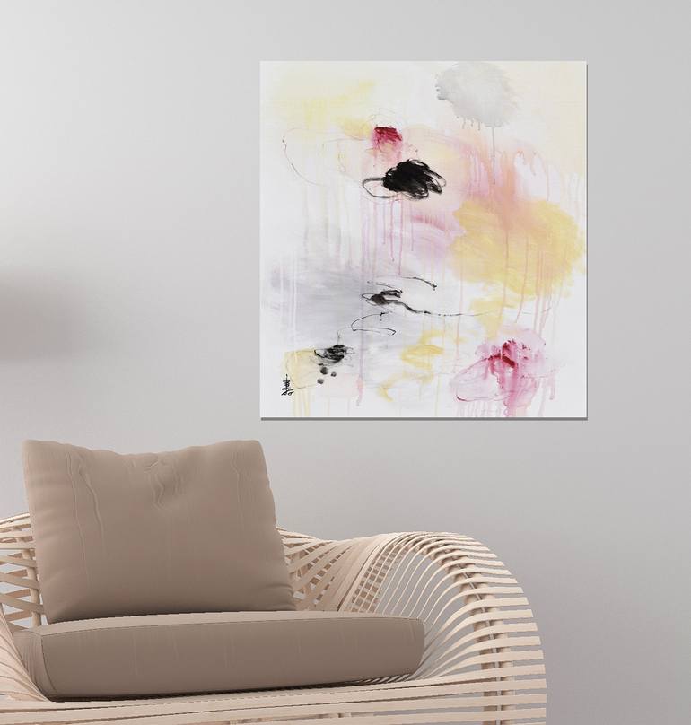 Original Abstract Painting by Misako Chida