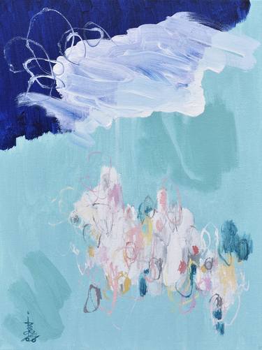 Original Abstract Paintings by Misako Chida