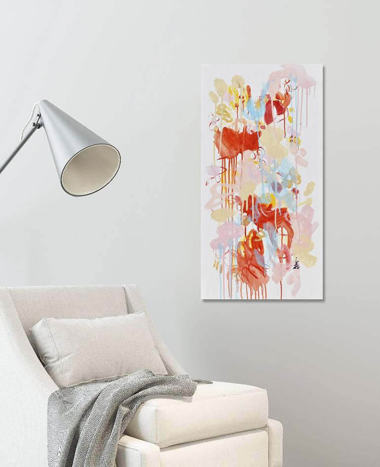 Original Abstract Painting by Misako Chida