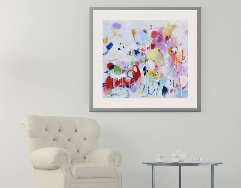 Original Abstract Painting by Misako Chida