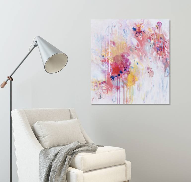 Original Abstract Painting by Misako Chida