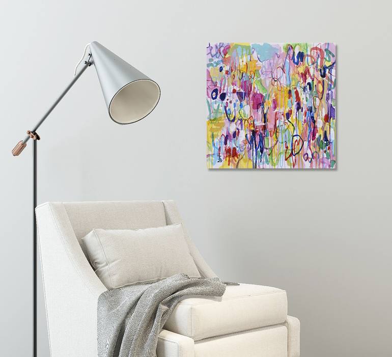 Original Abstract Painting by Misako Chida