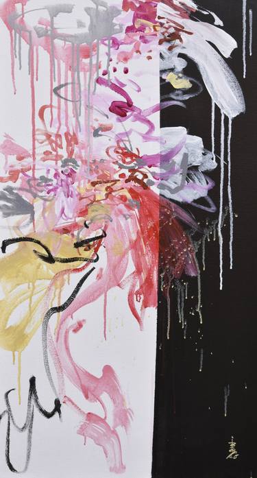 Print of Abstract Expressionism Abstract Paintings by Misako Chida