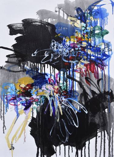 Print of Abstract Paintings by Misako Chida