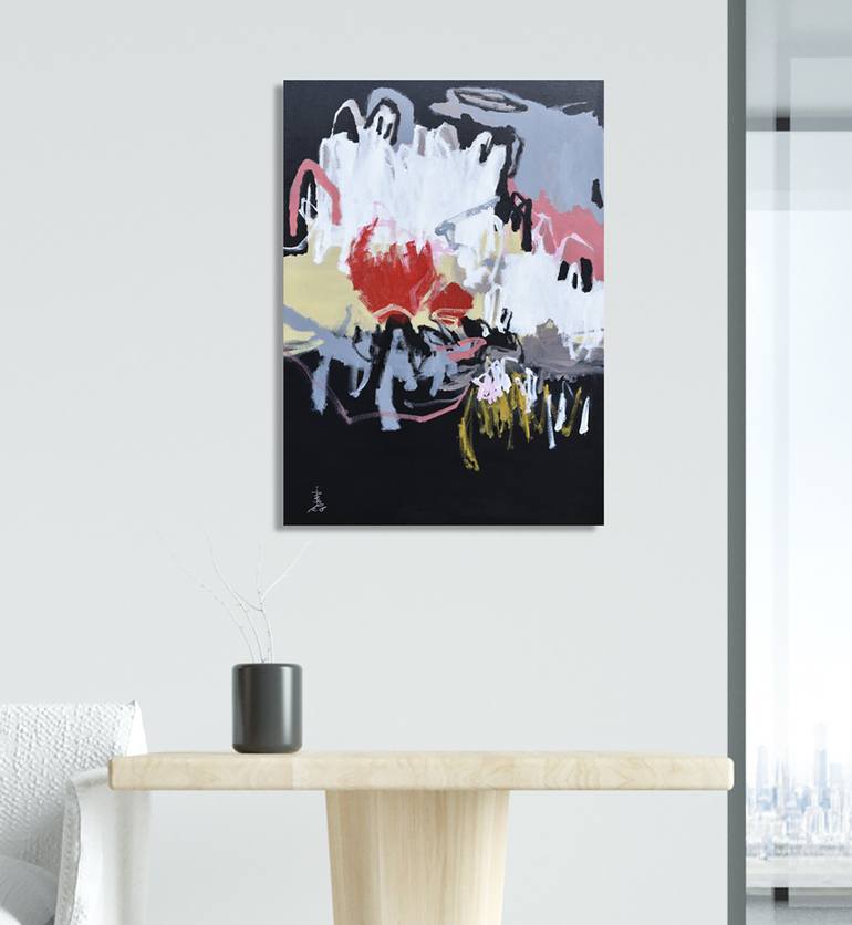 Original Abstract Painting by Misako Chida