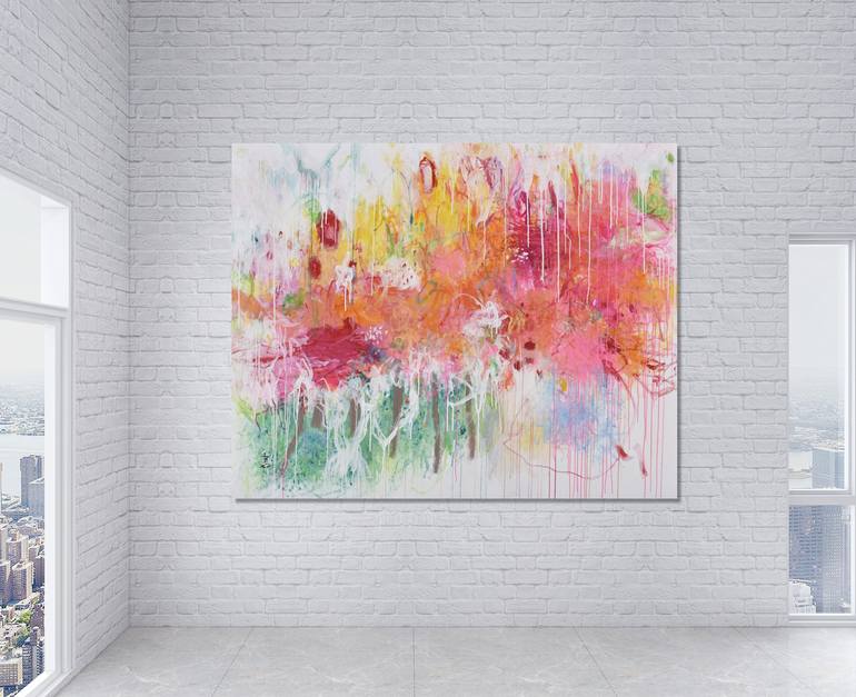 Original Abstract Painting by Misako Chida