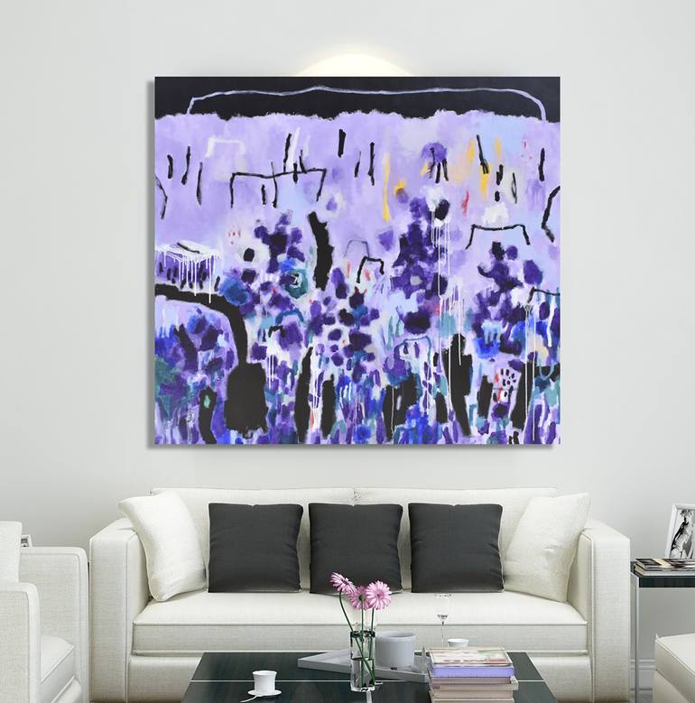 Original Abstract Painting by Misako Chida