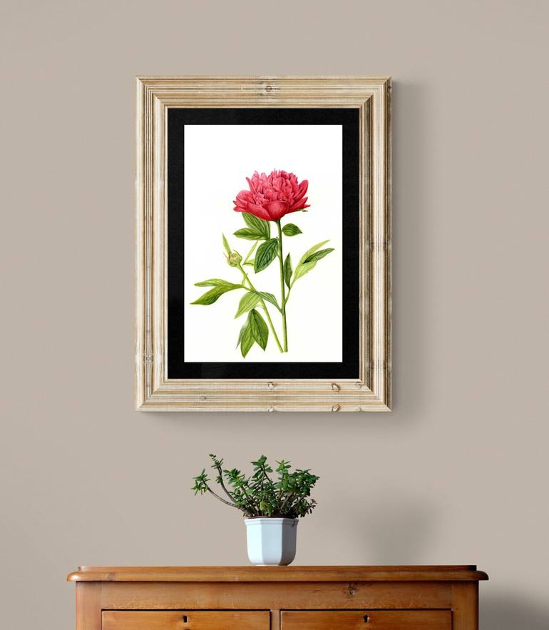 Original Fine Art Floral Painting by Fiona Kane