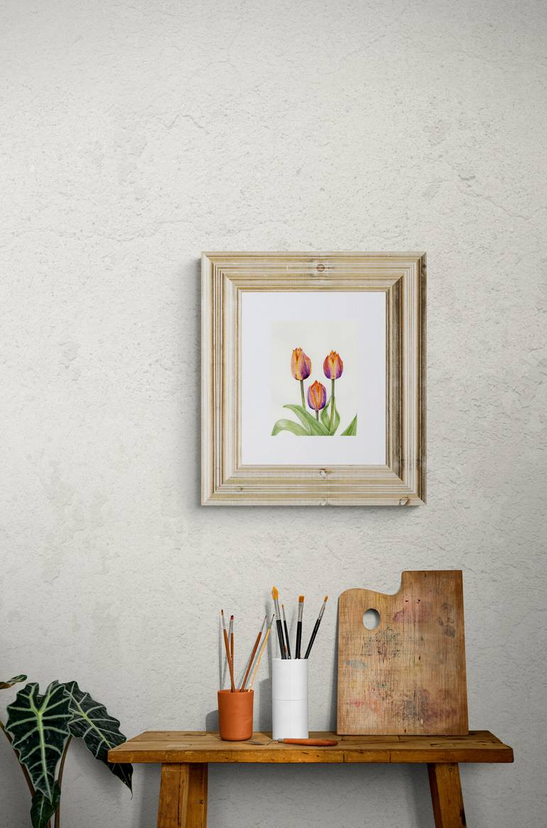 Original Illustration Botanic Painting by Fiona Kane