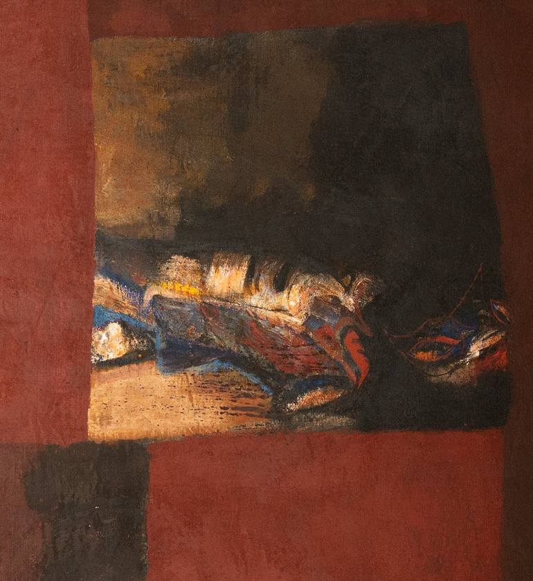 Original Abstract Painting by Ferdinando Ambrosino